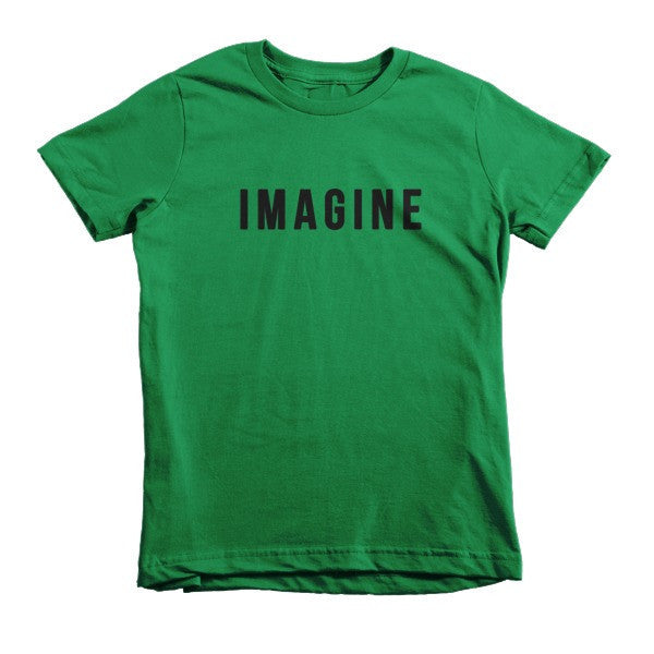 Short Sleeve Imagine Graphic Kids T-Shirt -  - Kelly Green / 2yrs - srce threads - 7