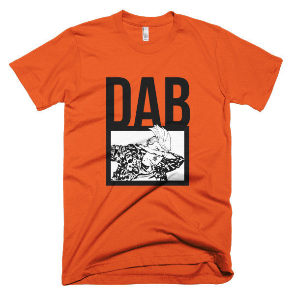 Short Sleeve Classic Bold "Dab Trump" T-Shirt (Unisex) -  - Orange / XS - srce threads - 11
