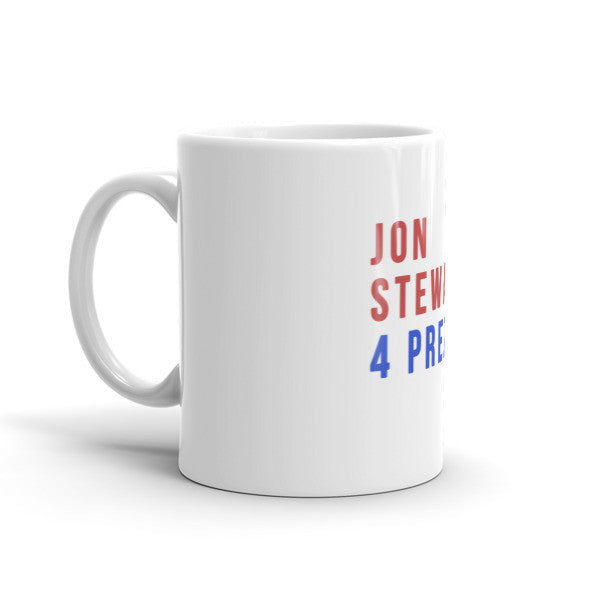 Jon Stewart for Prez Mug - 11 oz 15 oz - Mugs -  - srce threads - 3
