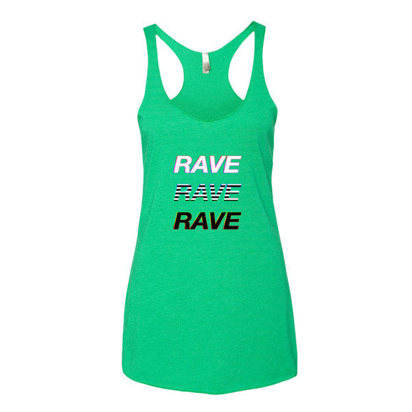 Women's Trip RAVE Tank Top -  - Envy / XS - srce threads - 7