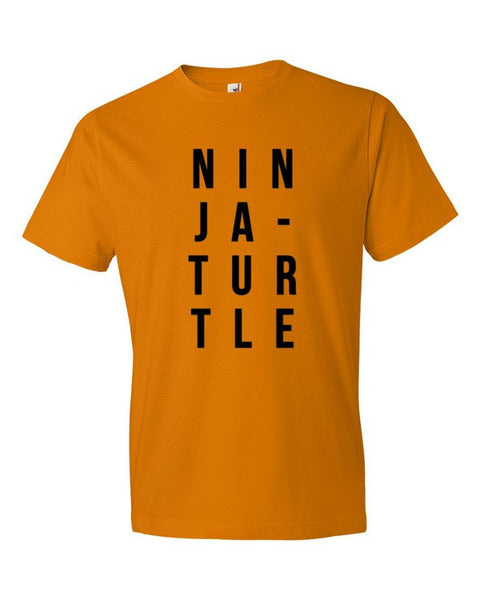 Short Sleeve Ninja-Turtle T-Shirt -  - Mandarin Orange / S - srce threads - 11