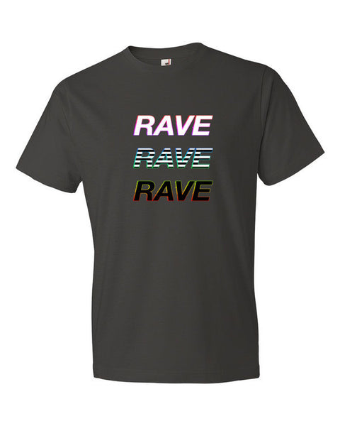 Short Sleeve Trip RAVE t-shirt -  - Smoke / S - srce threads - 1