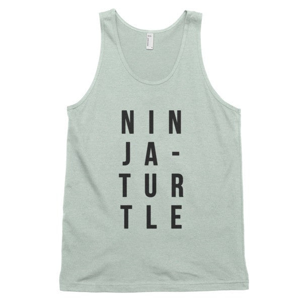 Classic Ninja-Turtle Tank Top (Unisex) -  - Ash Grey Sea Foam / XS - srce threads - 5
