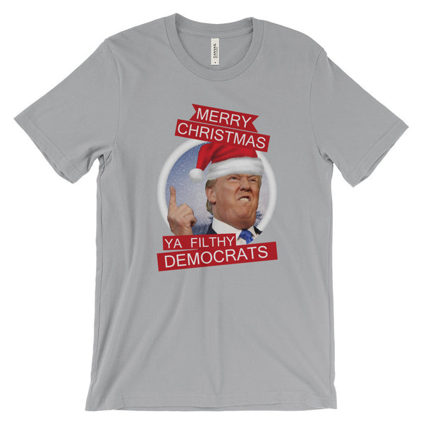 the Donald "Filthy Democrats" Short Sleeve T-Shirt (Unisex)