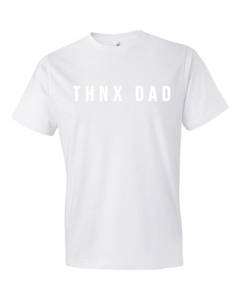 Short Sleeve THNX DAD Modern Father's Day T-Shirt -  - White / S - srce threads - 6