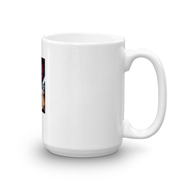 "2 Face Hillary" Mug -  - 15oz - srce threads - 5