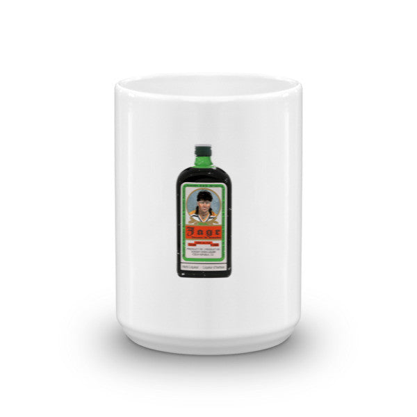 "Jagr - Liquer of the Hockey Gods" Wake Me Up with A Shot of Jaromir Mug - Mugs -  - srce threads - 7