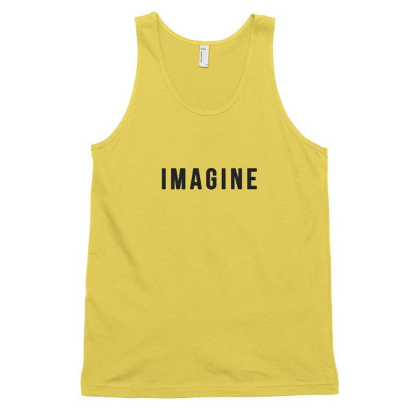 Classic Imagine Graphic Tank Top (Unisex) -  - Sunshine / XS - srce threads - 9