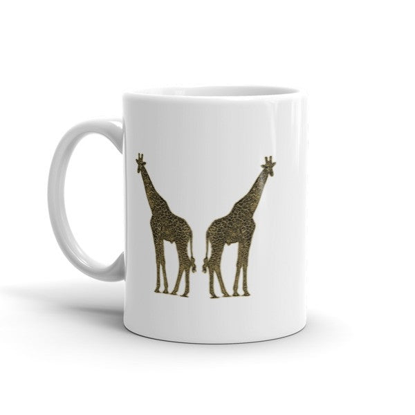 Giraffe Double Mug -  -  - srce threads - 2