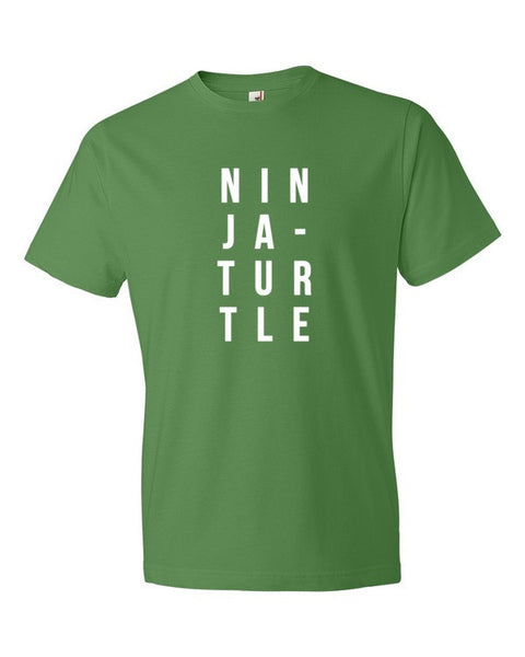 Short Sleeve White Ninja-Turtle T-Shirt -  - Green Apple / S - srce threads - 4