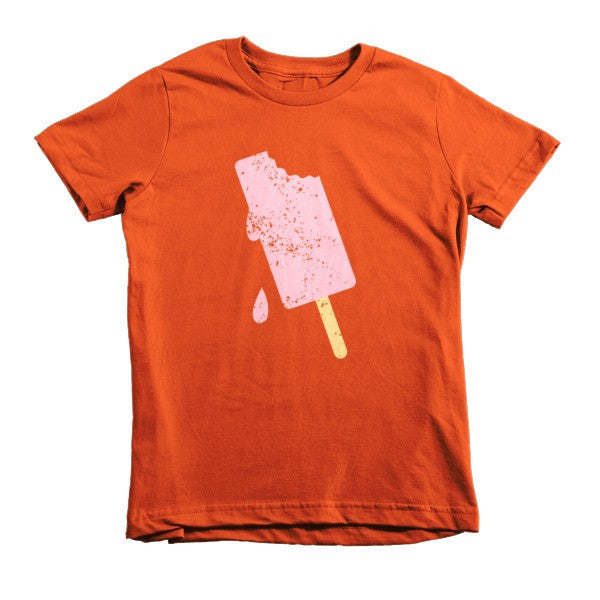 Kid's "Summer Drip" Vintage Ice Cream T-Shirt (Unisex) -  - Orange / 2yrs - srce threads - 13