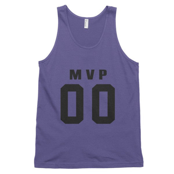 Classic "MVP Double Zero" Tank Top (unisex) -  - Purple / XS - srce threads - 6