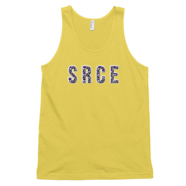Classic SRCE Alien Purple Over Design Tank Top (Unisex) -  - Sunshine / XS - srce threads - 12