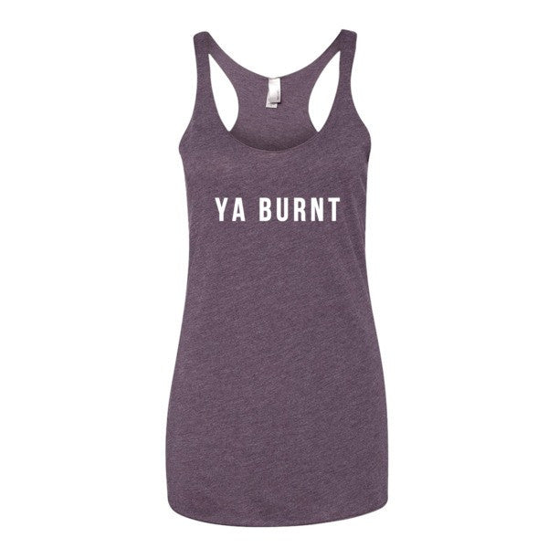 Women's Ya Burnt Graphic Tank Top -  - Vintage Purple / XS - srce threads - 6