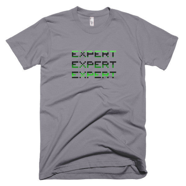 Short Sleeve EXPERT Machine Tri T-Shirt (Unisex) -  - Slate / XS - srce threads - 8