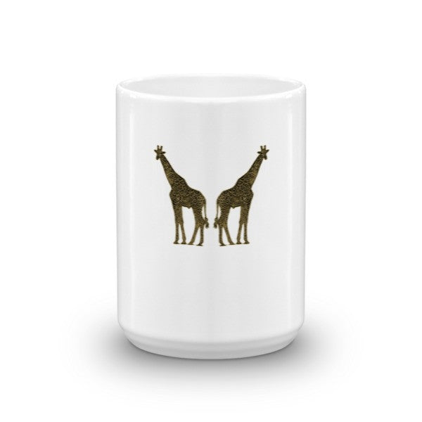 Giraffe Double Mug -  -  - srce threads - 7