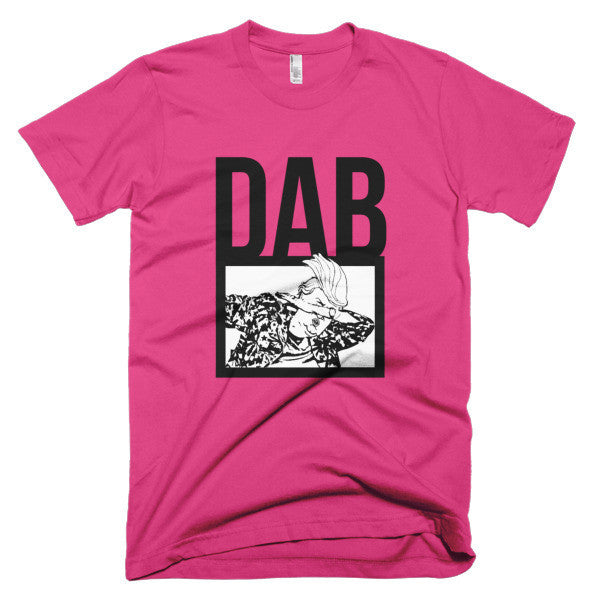 Short Sleeve Classic Bold "Dab Trump" T-Shirt (Unisex) -  - Fuchsia / XS - srce threads - 14