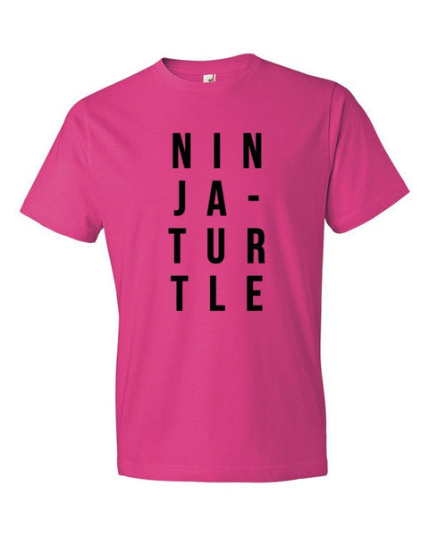 Short Sleeve Ninja-Turtle T-Shirt -  - Hot Pink / S - srce threads - 14