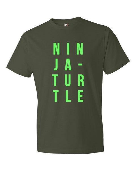 Short Sleeve Neon Ninja Turtle T-Shirt -  - City Green / S - srce threads - 3
