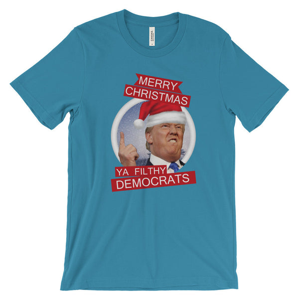 the Donald "Filthy Democrats" Short Sleeve T-Shirt (Unisex)